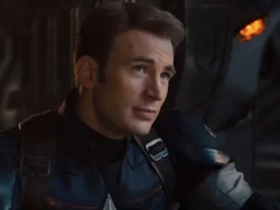 chris evans jadi ayah captain america marvel