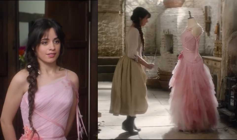 gaun cinderella camila cabello