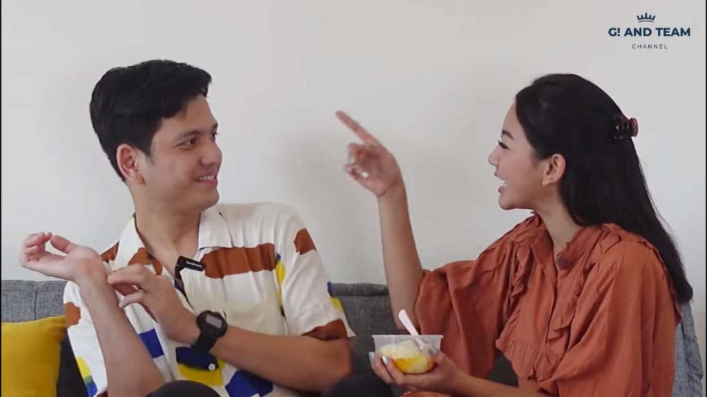 glenca chysara dan rendi jhon bucin