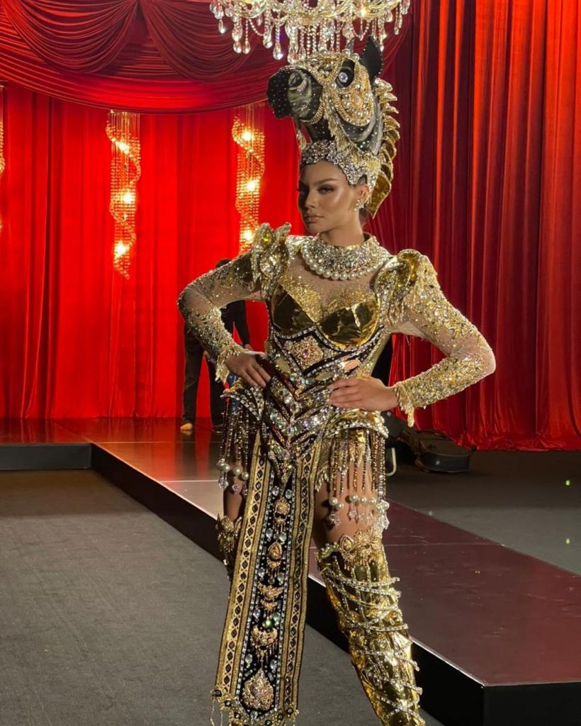 kostum nasional miss supranational 2021 jihane almira kuda