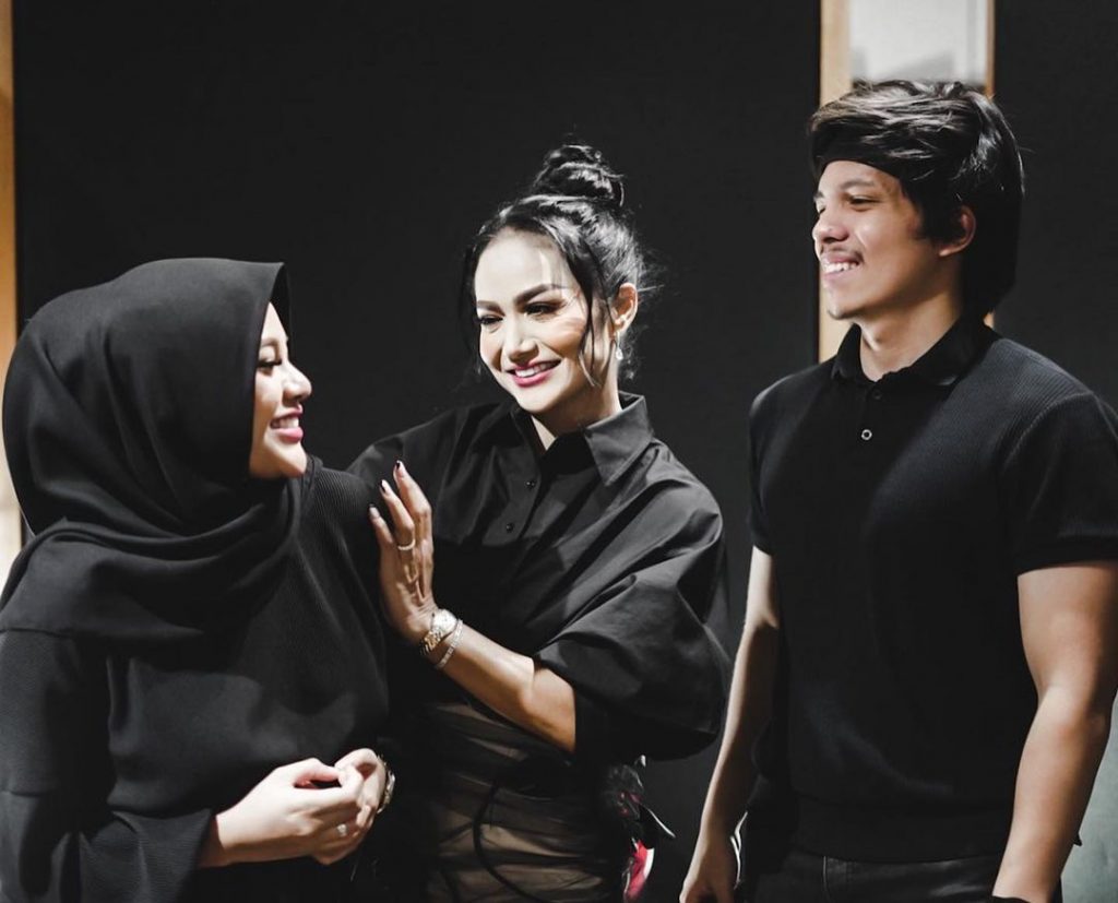 krisdayanti aurel hermansyah hubungan membaik