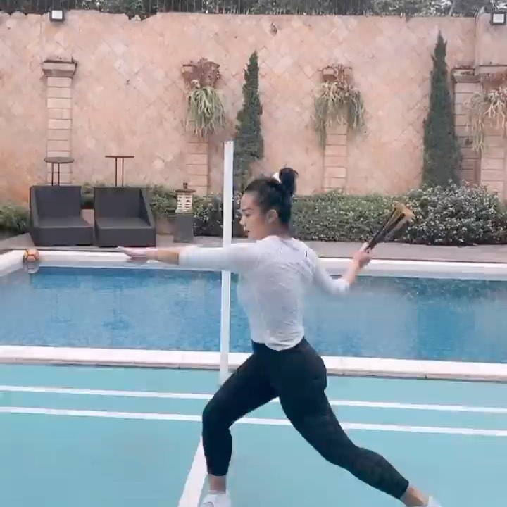 krisdayanti berat badan turun olahraga wushu