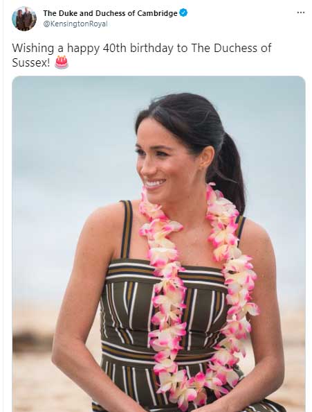 meghan markle ulang tahun ke 40