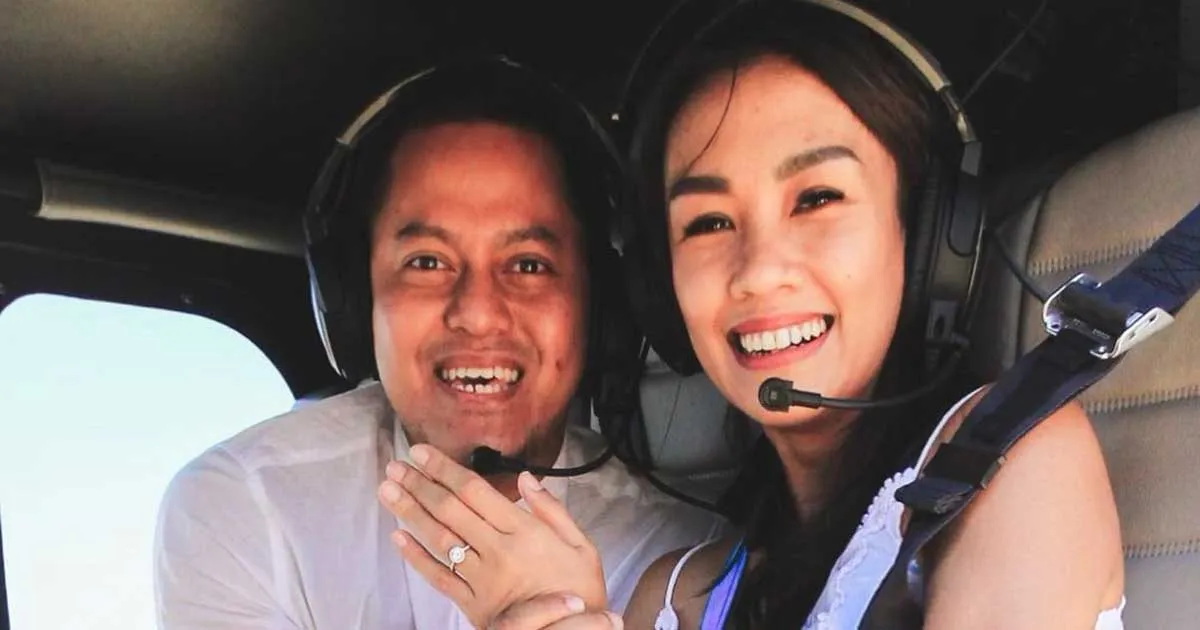 Sweet Banget! Intip Detik-detik Melanie Putria Dilamar di Atas Awan