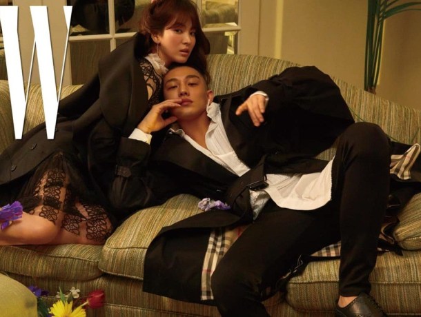 pemotretan song hye kyo dan yoo ah in