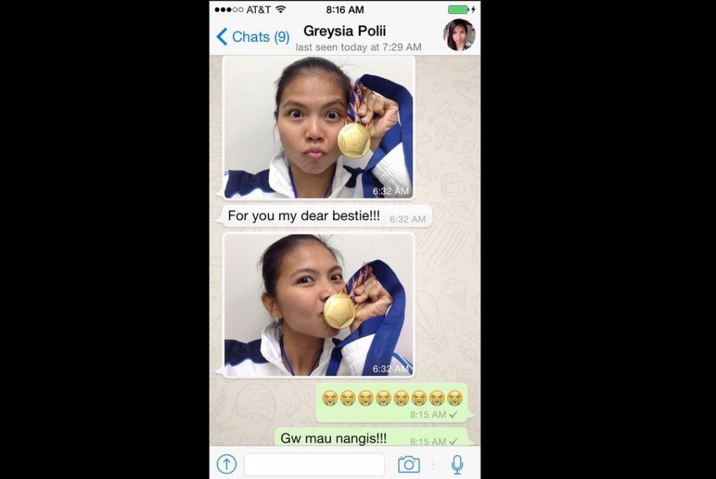 persahabatan agnez mo dan greysia polii 2