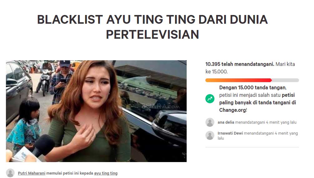 petisi-boikot-blacklist-ayu-ting-ting-dari-acara-televisi