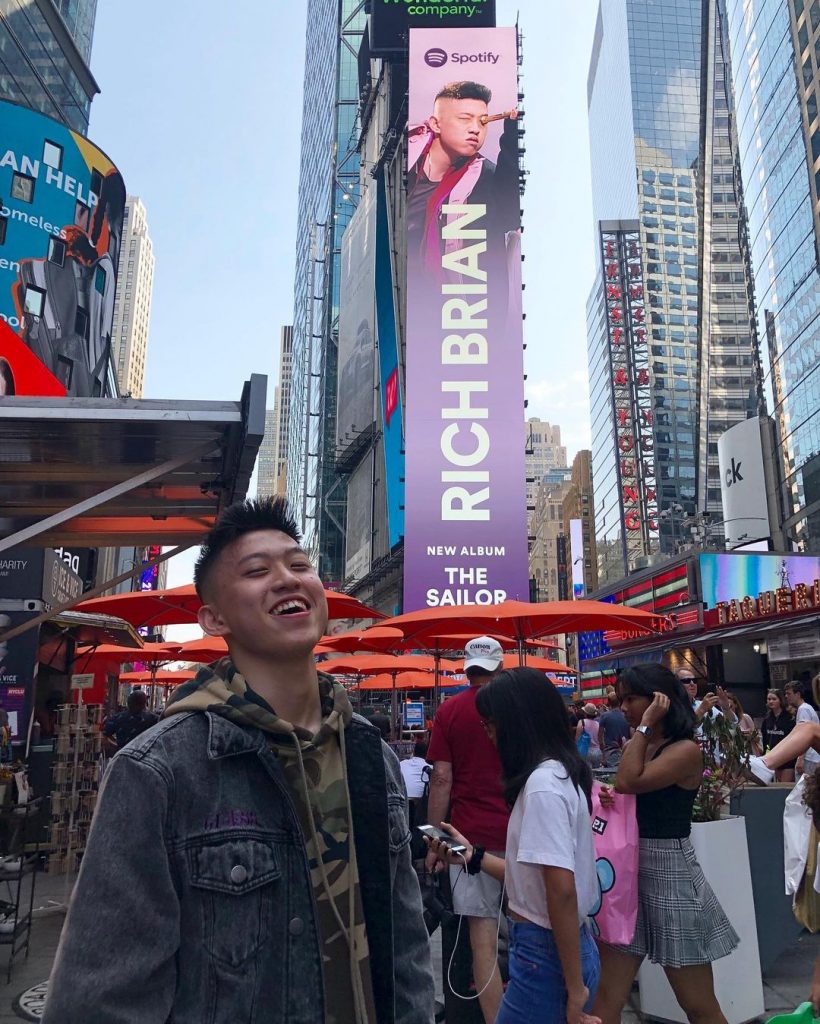 rich brian times square