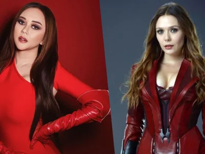 scarlet the withch wanda elizabeth olsen kembaran aura kasih