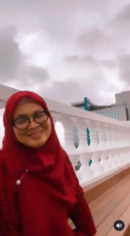 video terakhir penampakan ibu irwansyah yang meninggal karena covid-19