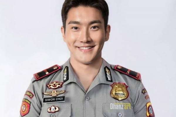 choi siwon foto editan polisi