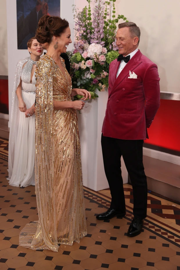kate-middleton-premiere-james-bond-no-time-to-die-daniel-craig