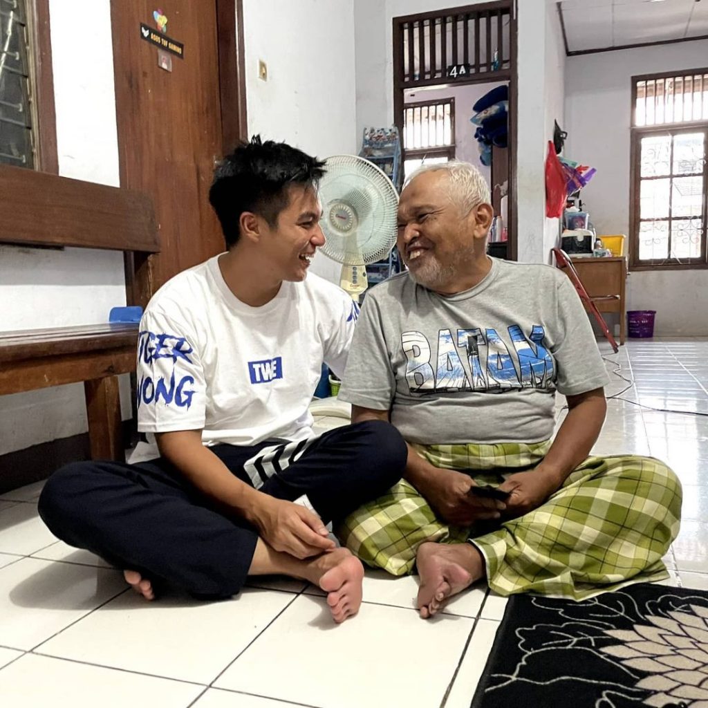 baim wong bertemu ketemu kakek suhud