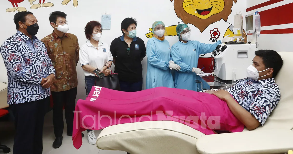Persos Hwa Ind Donasi Mesin Apheresis Seharga Rp 450 Juta ke PMI Kota Malang