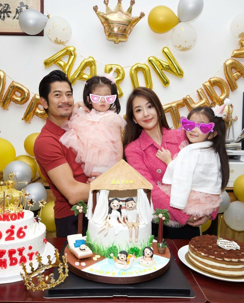 foto anak aaron kwok