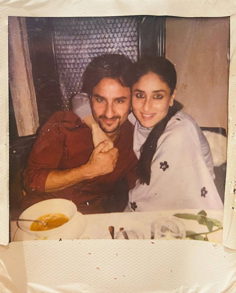 foto jadul ulang tahun pernikahan kareena kapoor dan saif ali khan