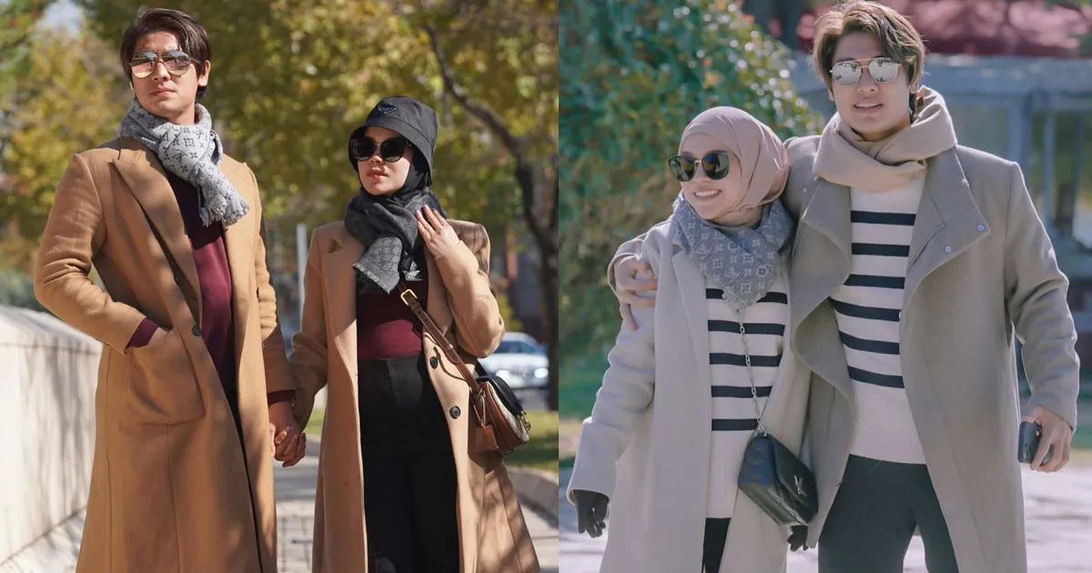 5 Gaya Lesti Kejora-Rizky Billar Pakai Baju Couple Saat Babymoon di Turki. Bisa Dicontek Nih!