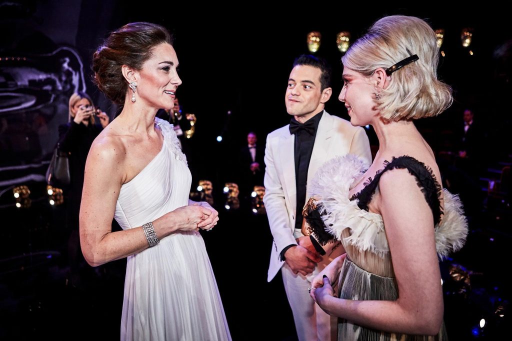 pertemuan-rami-malek-dan-kate-middleton-di-bafta-2019
