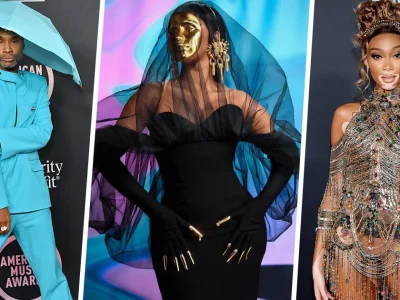 busana-artis-paling-unik-di-american-music-awards-2021