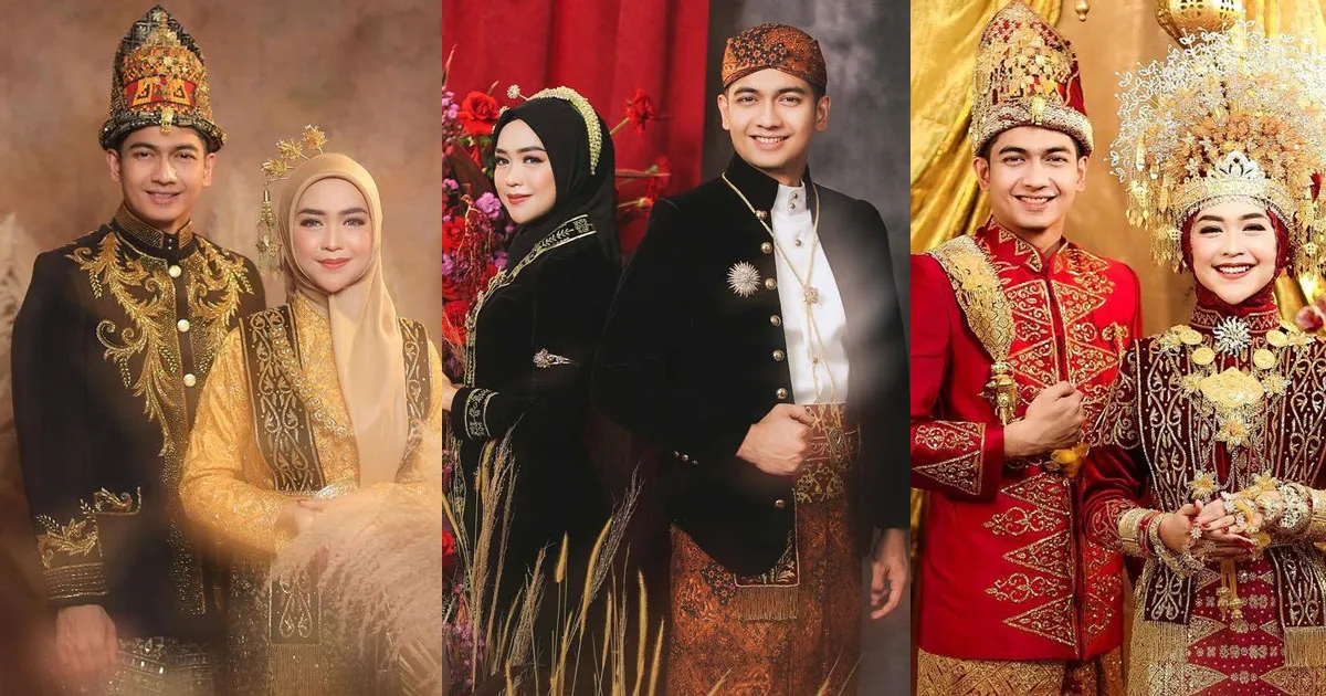 Pamer Foto Prewed, Ria Ricis-Teuku Ryan Memukau dalam Balutan Busana Adat Jawa Hingga Aceh