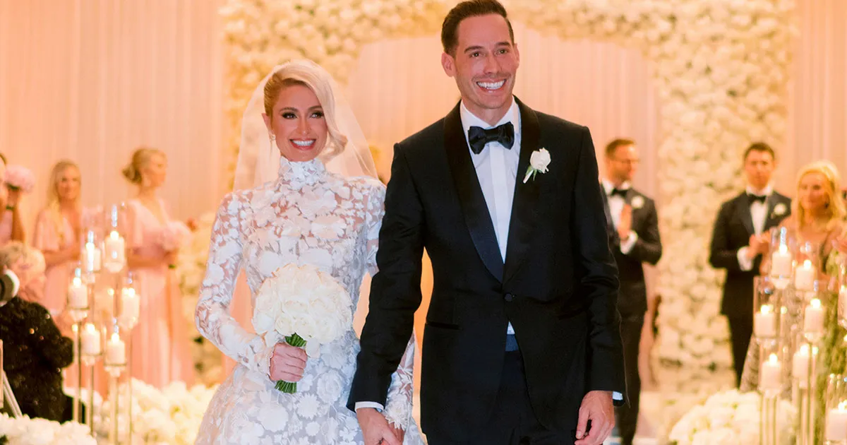Seperti di Negeri Dongeng! Begini Suasana Pernikahan Paris Hilton dan Carter Reum