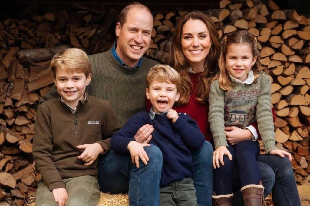 kartu natal kate middleton