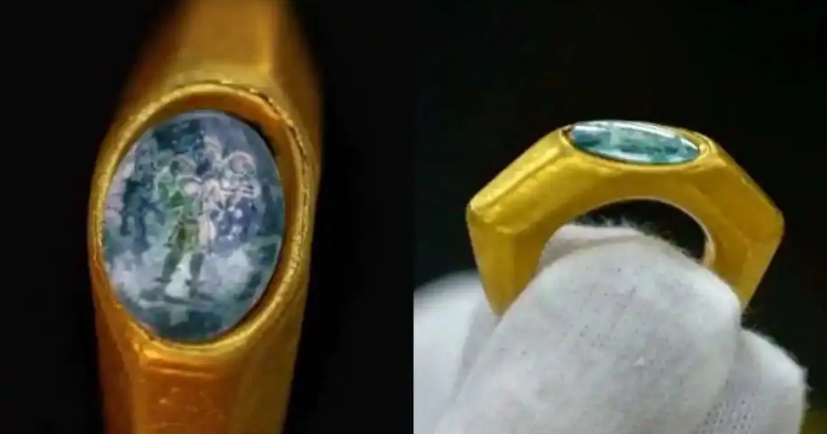 Heboh! Cincin Emas Simbol Yesus Ditemukan di Israel