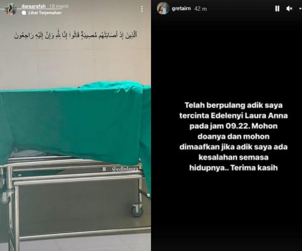 Meninggalnya Laura Anna