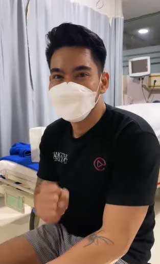 Robby Purba Terluka