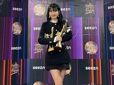 IU on Golden Disc Award 2022