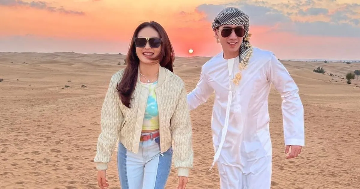 Liburan Bareng Natasha Wilona ke Dubai, Verrel Bramasta Ngaku Takut Kehilangan