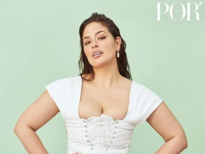 bayi kembar ashley graham