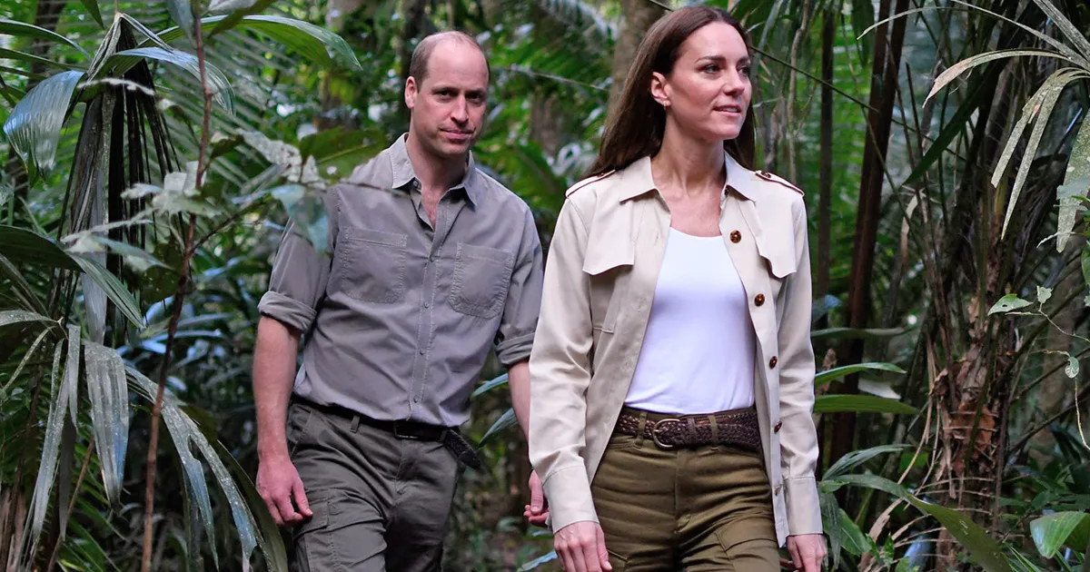 Mirip Indiana Jones! Kate Middleton dan Pangeran William Jelajah Istana Langit