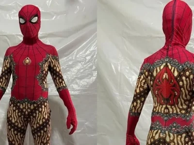 peter parker spiderman kearifan lokal