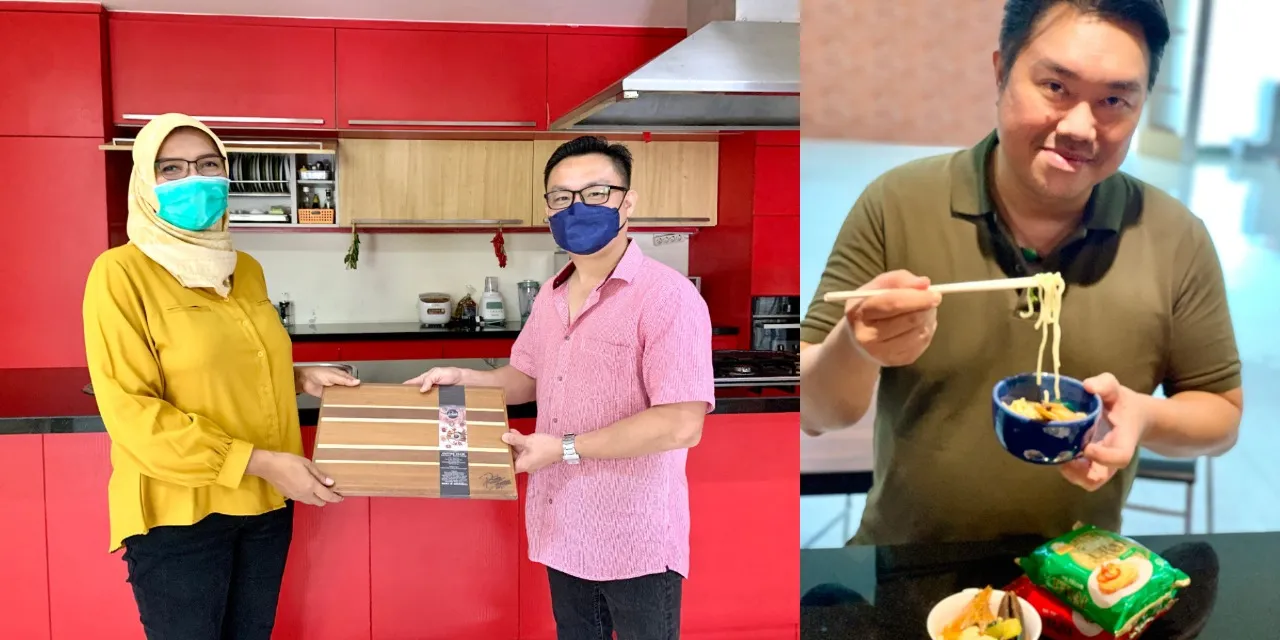 Founder Phoebe Kitchenware dan Chief of Operation Mie Burung Dara Berkunjung ke Nyata