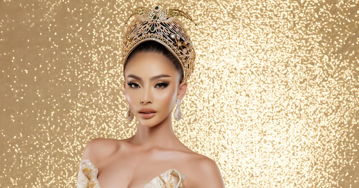 Terpilih Jadi Miss Grand Indonesia 2022, Andina Julie Kenakan Mahkota Unik Bertema ‘Golden Wishdom’