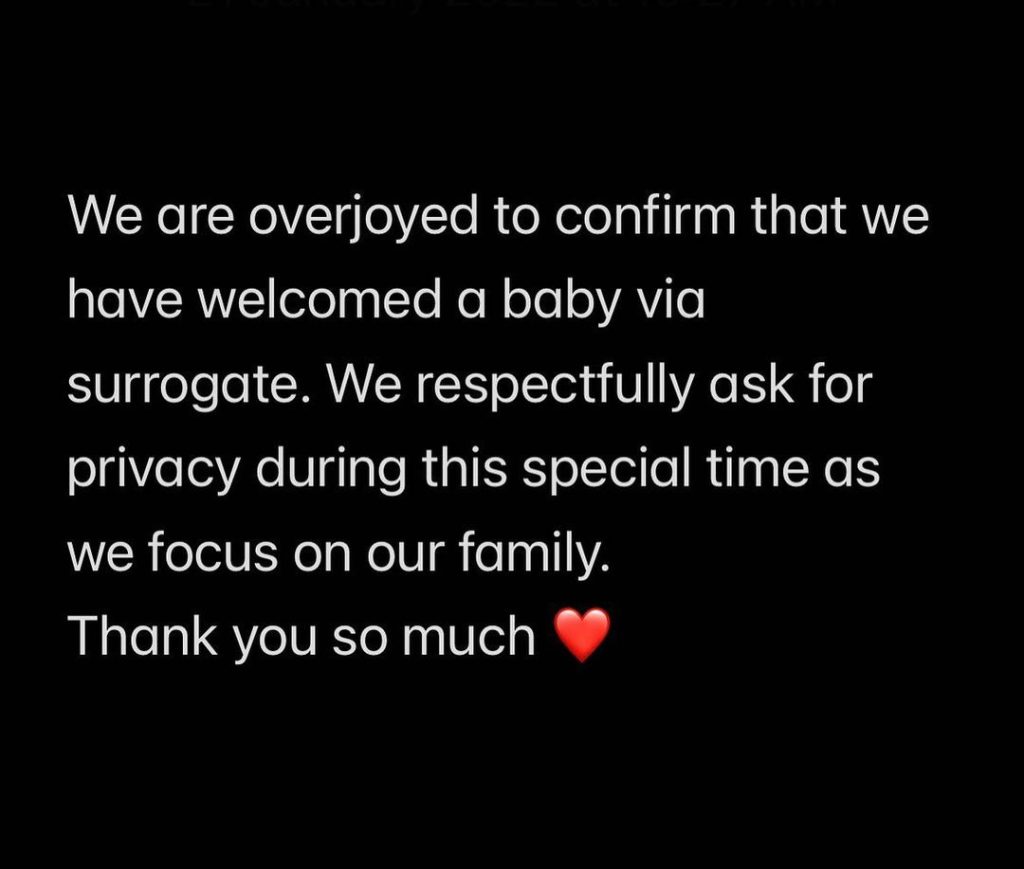 priyanka chopra mengumumkan kelahiran anaknya