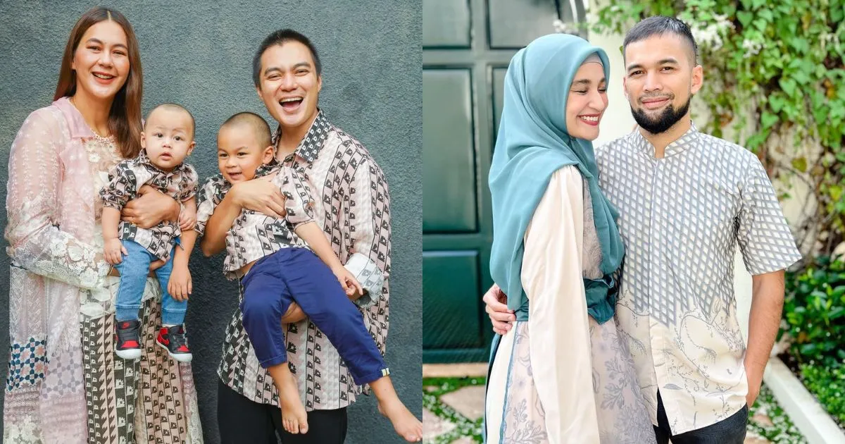 Deretan Foto Selebriti yang Rayakan Lebaran Bareng Keluarga. Bikin Hati Adem!