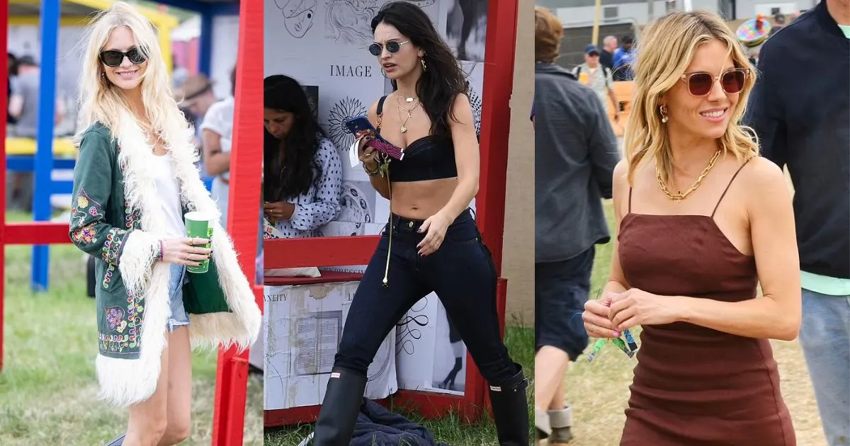 8 Gaya Menarik Selebriti di Glastonbury Festival