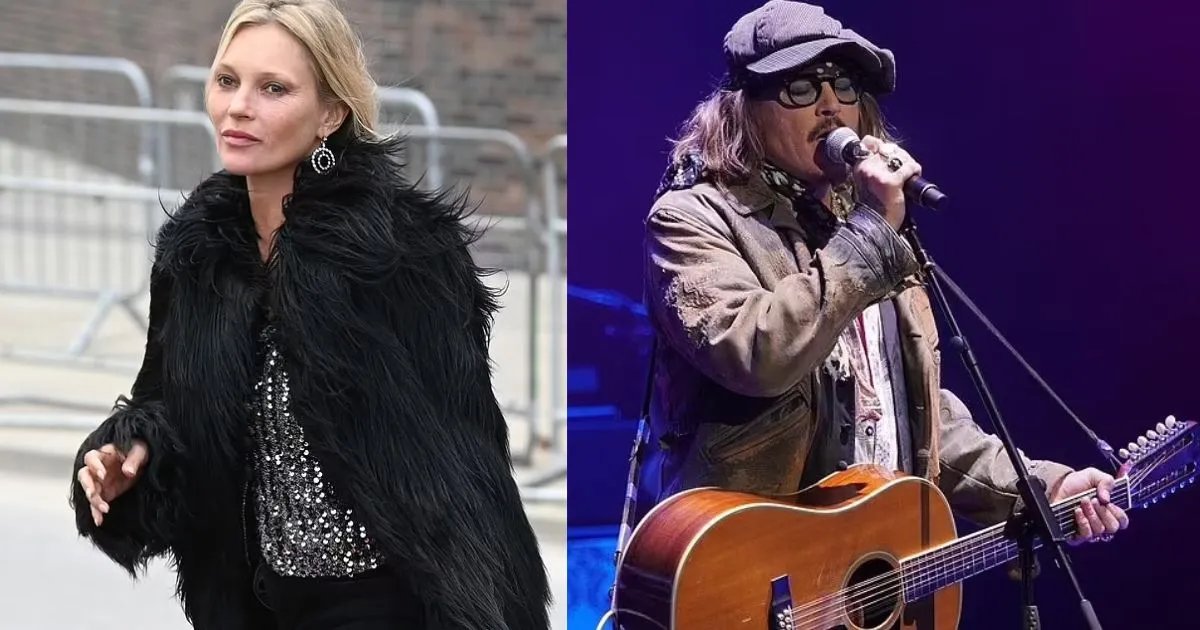 Kate Moss Kunjungi Konser Johnny Depp di London. Balikan Nih?