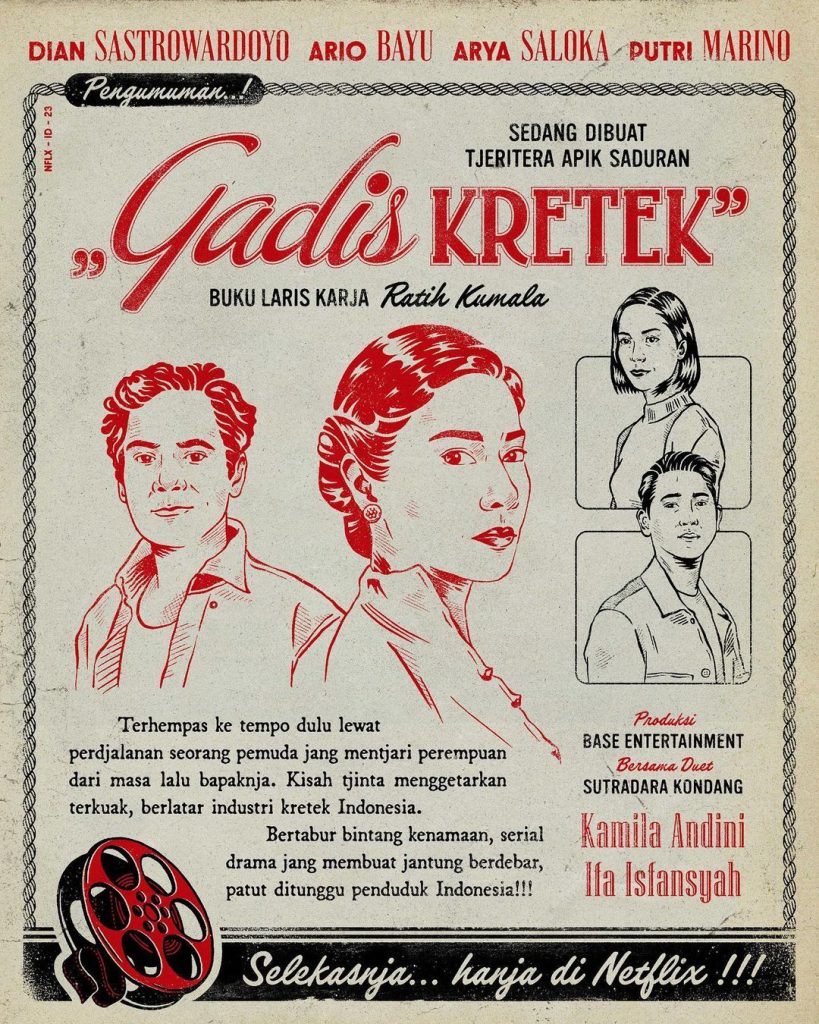 poster gadis kretek netflix