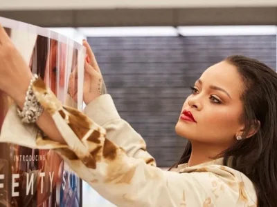 rihanna pasca melahirkan