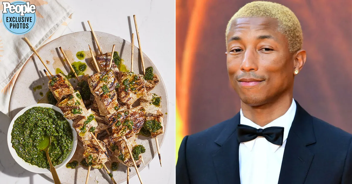 Pharrell Williams Bagikan Resep Kebab Ikan Pedang Panggang. Cobain Yuk!