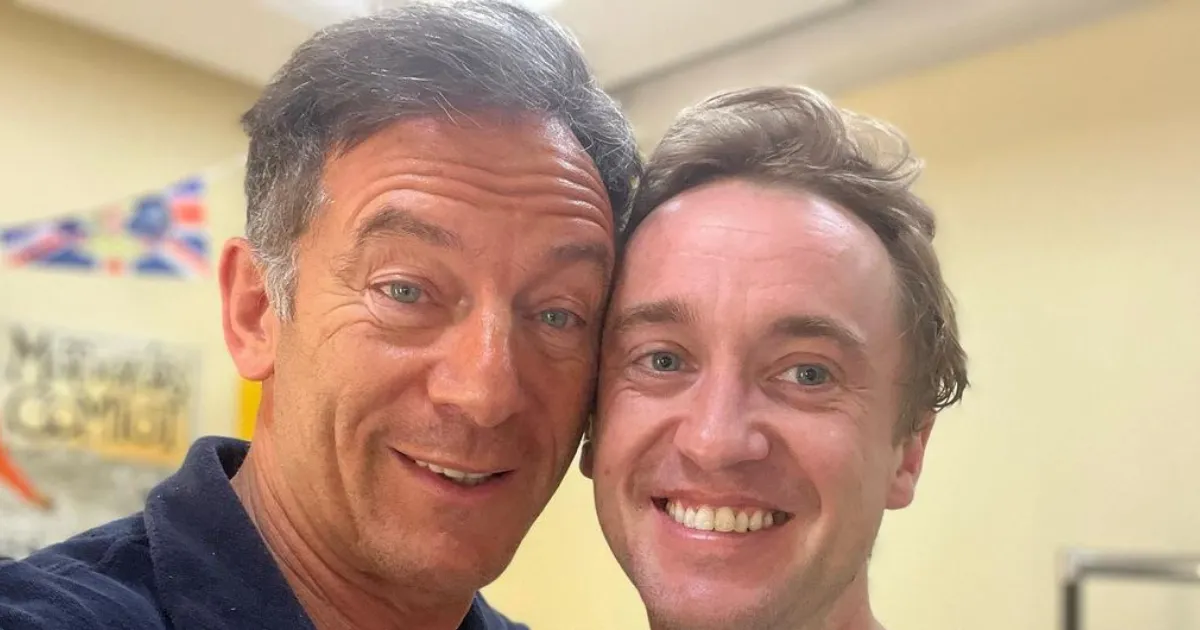 Potret Kehangatan Tom Felton dan Jason Isaacs. Keluarga Malfoy ‘Harry Potter’ Berkumpul!
