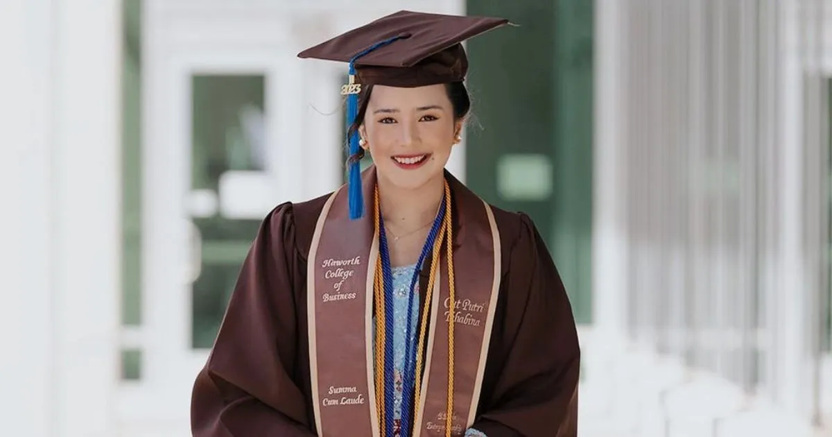 Beby Tsabina Ungkap Perjuangannya Lulus dengan Predikat Summa Cum Laude