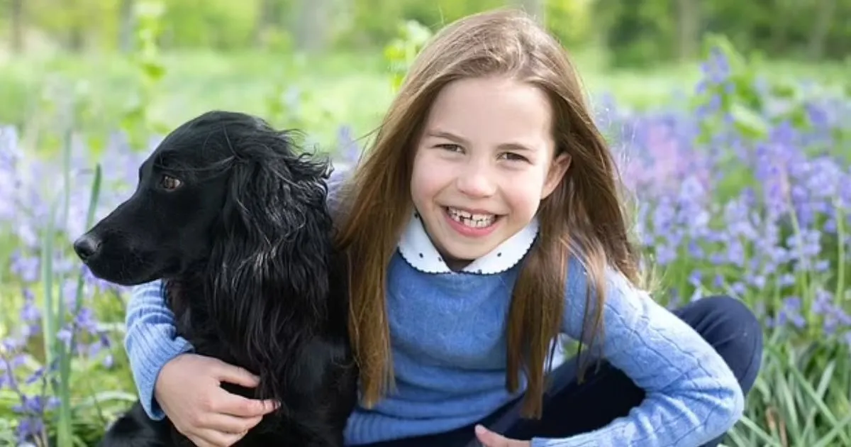 Senyum Sumringah Putri Charlotte di Ulang Tahunnya yang ke- 8. Disebut Kembaran Pangeran William