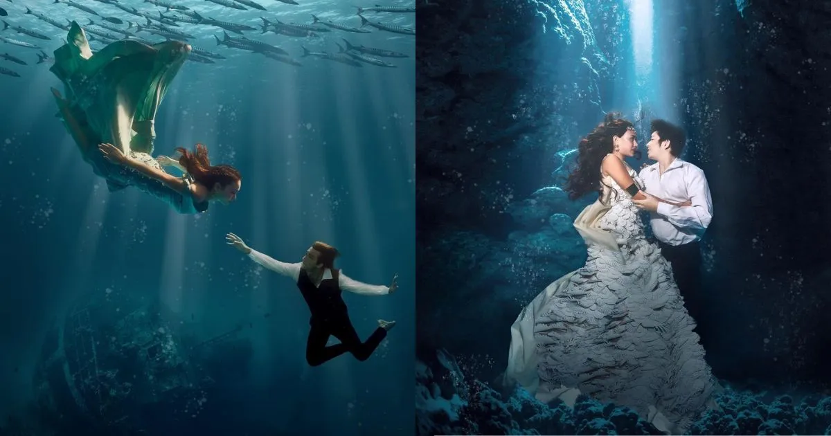 7 Gaya Selebriti Indonesia yang Lakukan Pemotretan Bertema The Little Mermaid