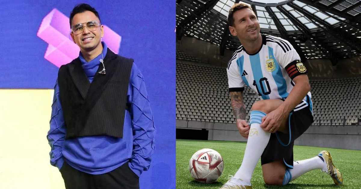 Setelah NCT DoJaeJung, Raffi Ahmad Bakal Undang Lionel Messi ke Andara?