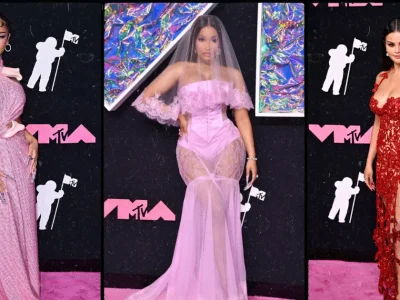 Deretan Busana Unik Red Carpet VMA 2023: Doja Cat Nyaris Telanjang dengan Busana Sarang Laba-laba