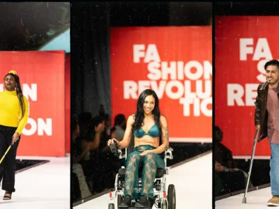 Cool! Penyandang Disabilitas Ikuti Parade Busana Adaptif di New York Fashion Week 2023
